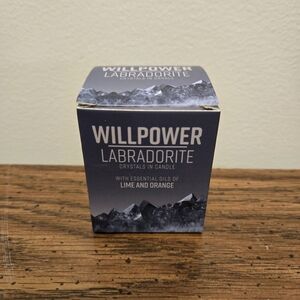 Willpower Labradorite Candle